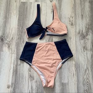 high waisted bikini